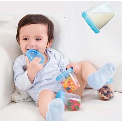 1 Pcs Portable Baby Milk Powder Box Kids Baby Food Storage Container Breast Milk/Fruit/Juice/Snack Storage Cup Set
