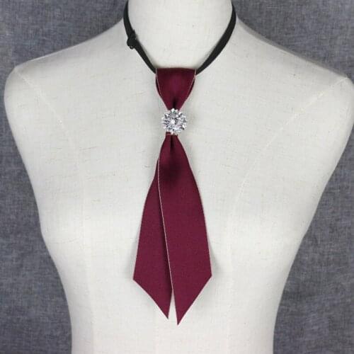 Free shipping New man Original female collar Korean college wind work uniform double bow tie general professional bank necktie