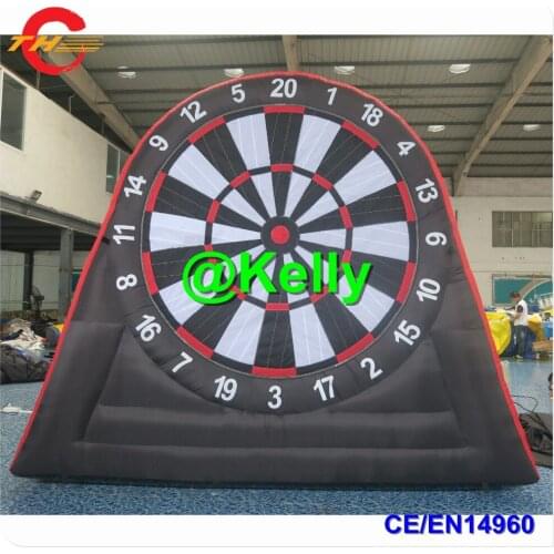 Free air shipping 3mH inflatable dart board for sale, outdoor party rental inflatable soccer dart board supplier