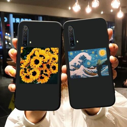 For Oppo Realme XT Case Realme X2 3 5 5i 6 6S 7 X7 X50 Pro C3 Fashion Soft Silicon Phone Case on Realme C2 C11 C12 C15 C17 Cover