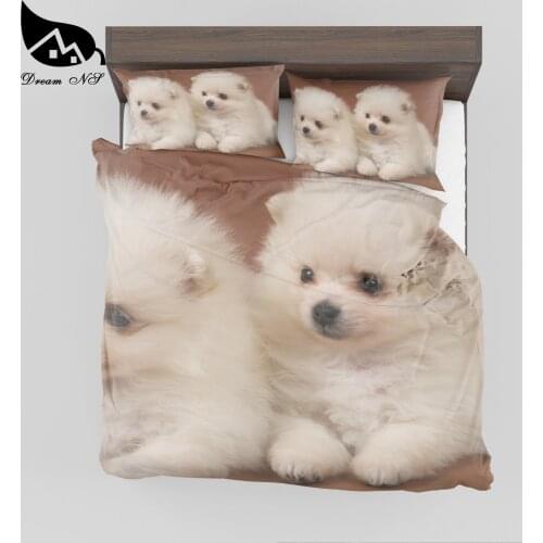 Dream NS Puppy pattern high-definition prints in quilt covers and pillowcases can accept custom bedding textiles SMY35