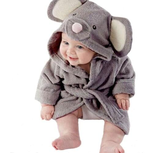 HI＆JUBER Bathrobes For Girls