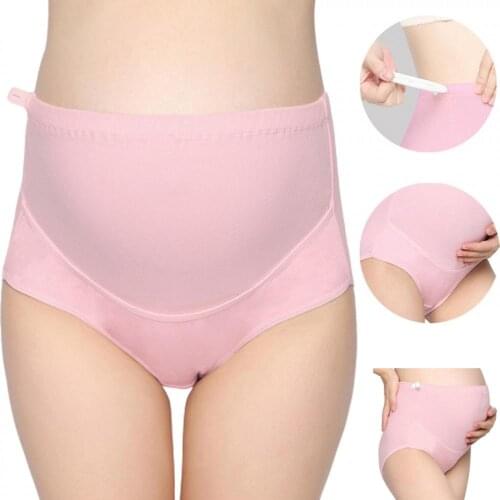 Pregnant Womens Cotton Panty Pregnancy High Waist Panties Maternity Panty Plus Size XXL Breathable Soft Underwear Briefs