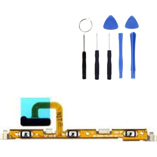 FOR Samsung S9 G960 Volume Audio Mute Power ON OFF Button Key Flex Cable Repair Kit Gift
