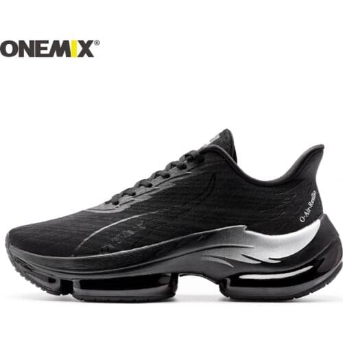 ONEMIX Men Air Cushion Running Shoes Breathable Outdoor Road Sports Shoes Daily Walking 2020 Trainer Sneakers Zapatillas Hombre