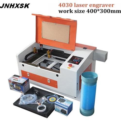 Hot sell CNC 50W mini desktop CO2 laser engraver TS4030 110v/220v work size 400*300mm router laser cutter for wooden rubber