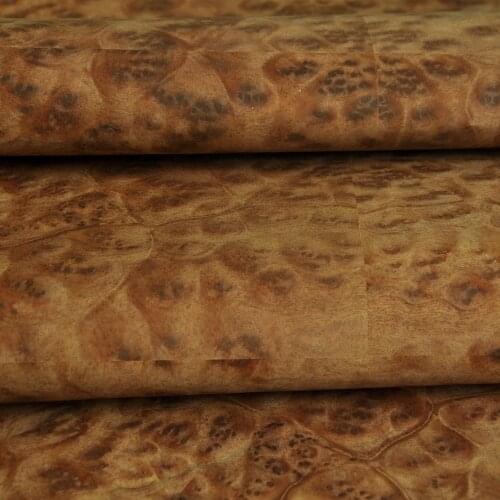 Natural Burl Veneer Yellow Camphor