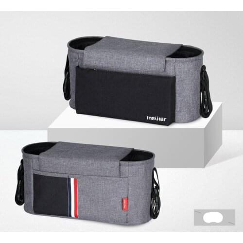 New Baby Mother Nappy Messenger Accessories Mommy Expanded Bag Strollers Hanging Organizer Pushchair Diaper Nappies Bottle Bags