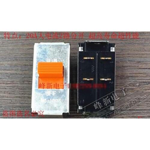Original new 100% MS-158S 4pin 2gear toggle switch 20A250V bracket sliding switch power