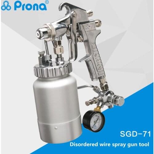 Prona messy wire spray gun tool SGD-71 colorful paint spray pressurized container can