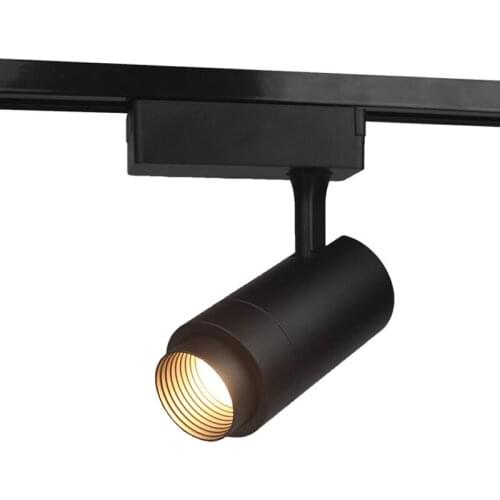 Led Track Light Dimmable 12W15W 20W 30W 4000K Zoomable Led Track Rail Lights Commercial Gallery Clothing Lighting 110V 220V