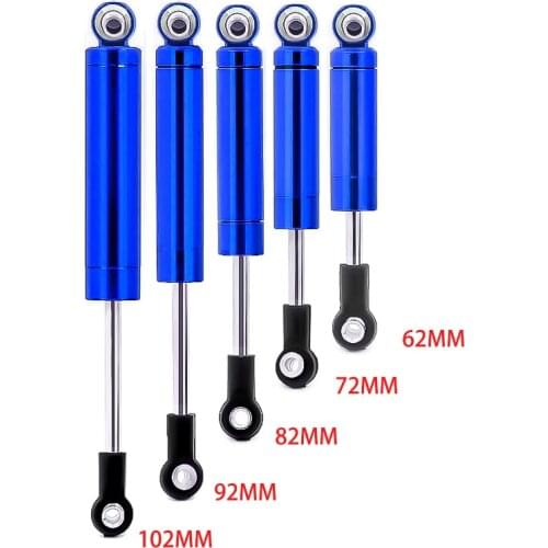 Built-in Spring 62/72/82/92/102mm Shock Absorber For 1/10 RC Crawler Drift Truck off-road car Axial SCX10 90046 TRX-4 MST Redcat
