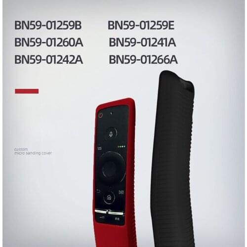 Protective Cover Soft Silicone Skin Case for Samsung Smart TV Remote Control Kit