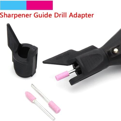 1pcs Sharpener Guide Drill Adapter Saw Sharpening Attachment For Dremel Drill Rotary Power Tools Mini Drill Accessories