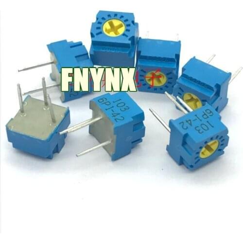 100PCS Original Japan TOCOS Single-Turn Precision Adjustable Resistance Potentiameter GF063P1 B103K B10K