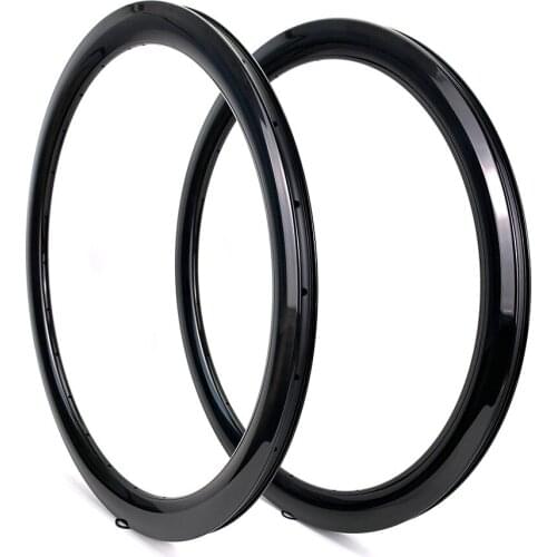 700c Road Disc Carbon Rim 45mm Tubeless UD Matte Finish Rims 27mm Width For Cyclocross Road Disc Brake Bicycle Wheel