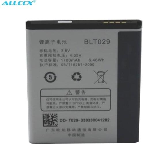 ALLCCX battery mobile battery BLT029 for OPPO r815t R833T R821T with good quality and best price