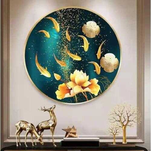 DIY Diamond Painting 5D ,full drill fish diamand paintings for home decoration,room/wedding decor,Christmas gifts,new arrival