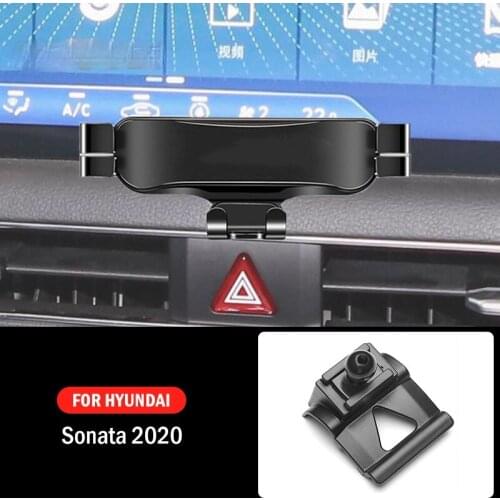 Car Mobile Phone Holder For Hyundai Sonata 10 2020 Special Air Vent Mounts GPS Stand Gravity Navigation Bracket Car Accessories
