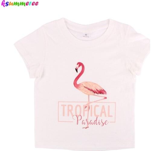 2020 Children T Shirts Cartoon Animal Print Kids Baby Boy Tops Short Sleeve T-Shirt Summer Tee Girl Shirts Cotton Clothes 2-14Y