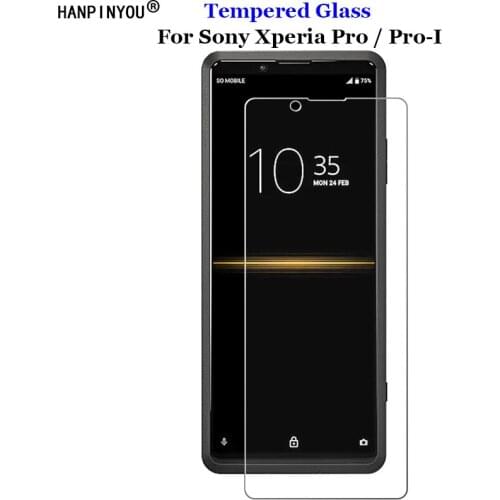 For Sony Xperia Pro 6.5" Clear Tempered Glass 9H 2.5D Premium Screen Protector Protection Film