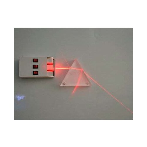 Physical Optics Experiment Equilateral triangle lens with strong magnetic magnetism for teaching demonstration