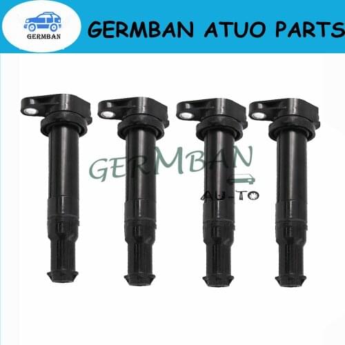 4PCS/LOT Ignition Coil For Hyundai Accent & Kia Rio 1.6L No#2730126640 ZS481 0040100481 C1543