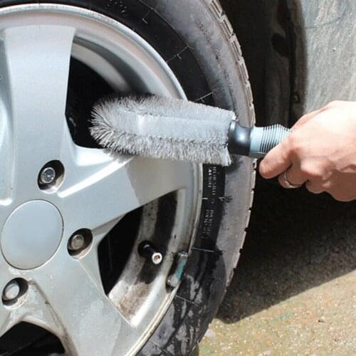 New Tire Rim Scrub Vehicle Washing Wheel Hub Handle Cleaning Tool Fit for Land Rover Range Rover/Evoque/Freelander/Discovery