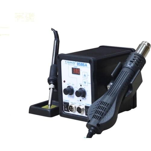 Soldering Station Desoldering Air Gun Digital Display LED Imported 450W Heating Core 220V Soft Wind 936 Hot TK-8586A