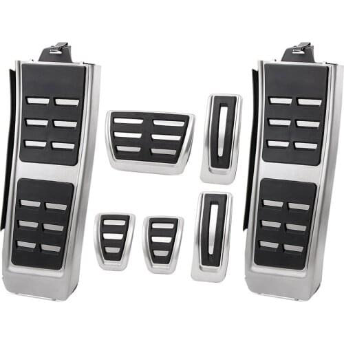 DSG Sport Pedals Fit for Audi A4 B8 A6 A7 A8 S4 RS4 A5 S5 RS5 8T Q5 SQ5 8R Fuel Brake Footrest Pedal Cover Auto Accessories