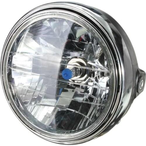 Led Canbus No Error Rear Mount Headlamp Lighting Bulb Super Bright Refit 7inch 12V 35W H4 Autobike Fog Lamp Motorcycle Headlight