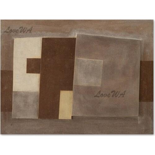 100% Hand-painted Abstract Dark Color Design Oil Painting Picture Wall Hangings Canvas Wall Art No Frame Decor Dropship Gift