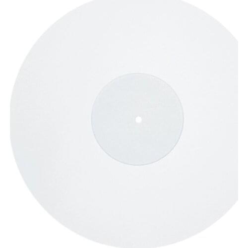 12 Inch 3MM Acrylic Record Pad Anti-static LP Vinyl Mat Slipmat for Turntable Phonograph Accessories LX0B