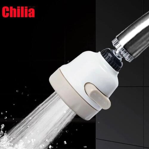 3 Modes Faucet Aerator Water Saving High Pressure Filter Sprayer Nozzle 360 degree Rotate Diffuser Aerator Flexible