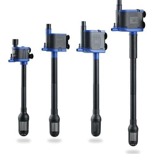 Aquarium Filter Pump, aquarium filter for fish tank coral reef marine tank, pump tube pipe for Water Outlet out + Air Inlet in