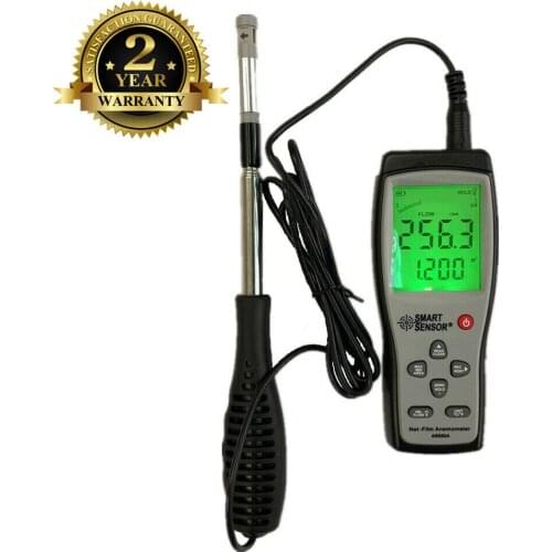 Anemometer Charging Type Hot wire Thermal Wind Meter Tigh Precision Handheld