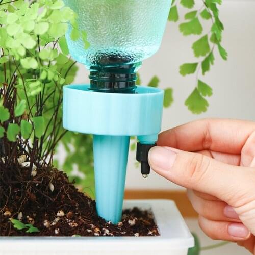 Adjustable Auto Automatic Water Timer Home Garden Tool Drip Irrigation Plant Dripper Inserts For Bottles Kit Watering System Set