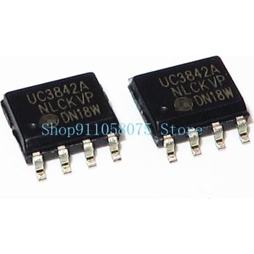 Free freight UC3842A UC3842 SOP-8 50pcs