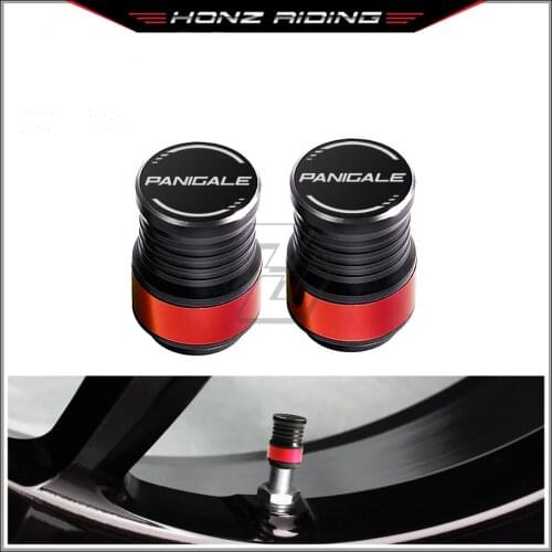 For Ducati 899 1199 1299 Panigale V2 V4 Rim Motorcycle Accessories Wheel Tire Valve Caps Covers