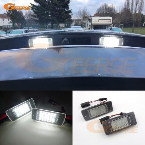 For Opel Vauxhall Zafira Tourer C P12 2011-2016 Pre facelift Ultra bright smd Led License plate lamp light No error