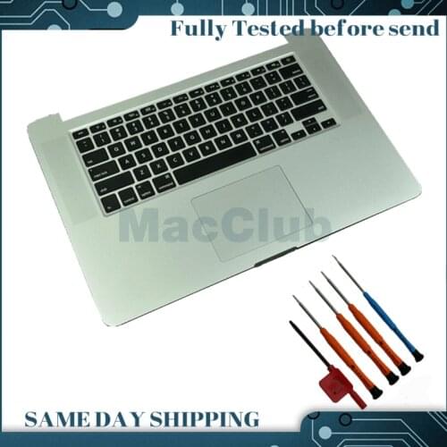 661-02536 keyboard+topcase+a1618 battery+trackpad for MacBook Pro 15" a1398 2015 emc 2910 2901 keyboard topcase battery
