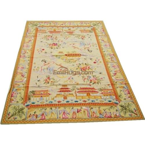 Small rug aubusson needlepoint rugs wool large carpet china silk carpet linving room carpet