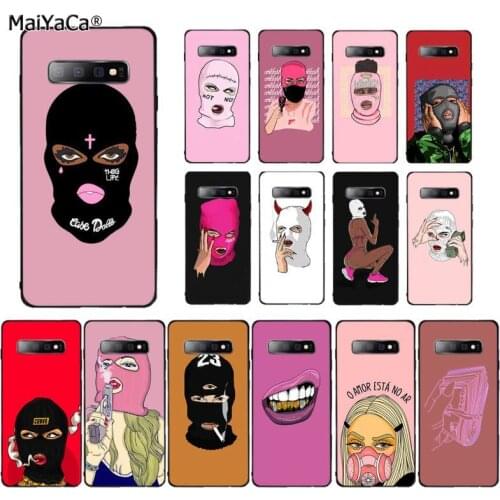 MaiYaCa Cool Bad Girl money DIY phone Case cover Shell For Samsung S20 plus UlTRA S10 plus S8 S9 plus S7 edge S10 lite S10 5G