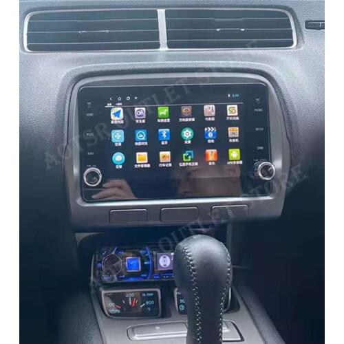 64G AutoRadio For Chevrolet Camaro 2010-2020 Android Radio Tape Recorder Car Multimedia Player Stereo Head Unit GPS Navi No 2din