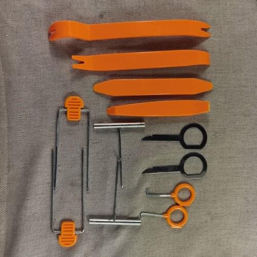 Interior Tool Kit Pry Door Clip Radio Panel Car Removal Tool Plastic Trim Audio Dashboard Disassembly Repair Tool Hand Tool