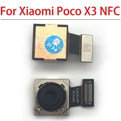 New For Xiaomi Mi Poco X3 NFC Rear Big Back Camera Flex Cable Main Camera Module Replacement Parts