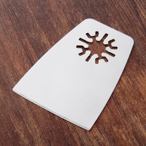 52*74.5mm Wood Cutting Blade Fixed Scraper Oscillating Multi Tool Saw Blade for Renovator Tool Bosch Fein Dremel Multimaster