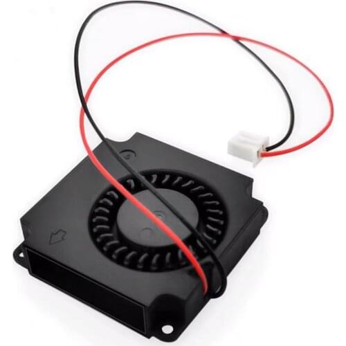 Ventilador para impressora, 2 peças 40mm 3d impressora 12v 24v 5v 4010 ventilador impressora acessórios dc turbo ventilador de v