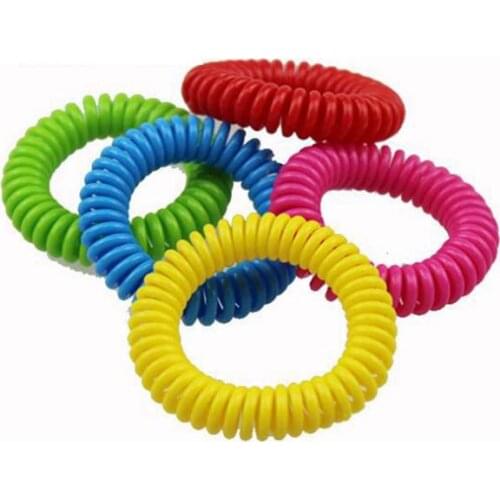 TOP quality Mosquito Repellent Band Bracelets Anti Mosquito Pure Natural Adults and children Wrist band mixed colors 1000pcs/lot