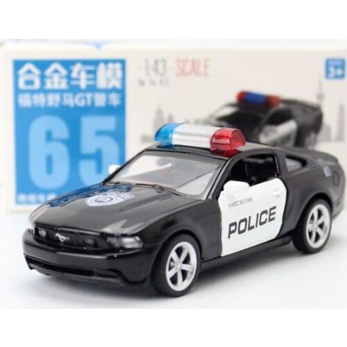 High simulation 1:43 alloy pull back Mustang GT sports car model,super sports car toy in original packaging,free shipping
